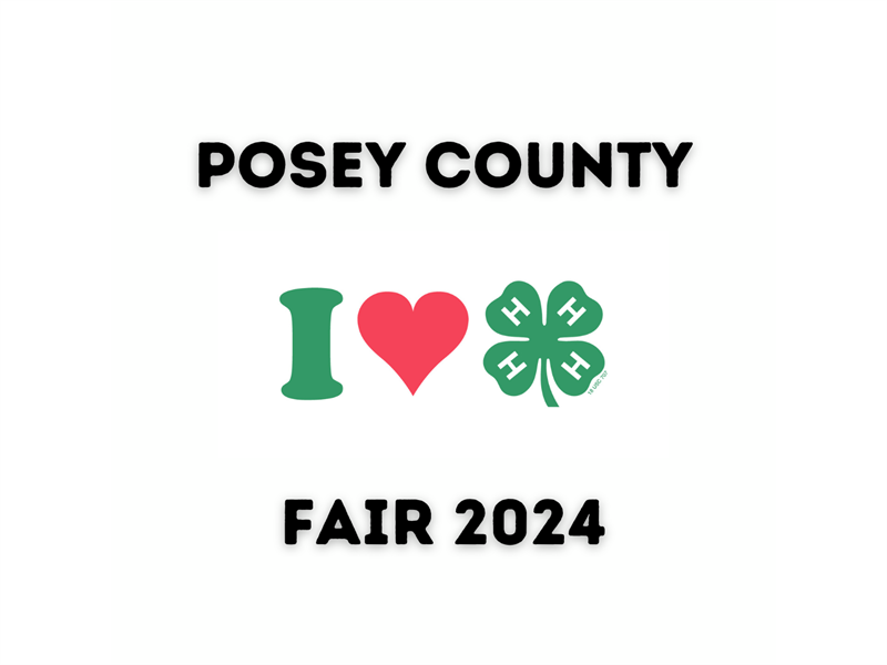 Logo for 2024 Posey County Fair
