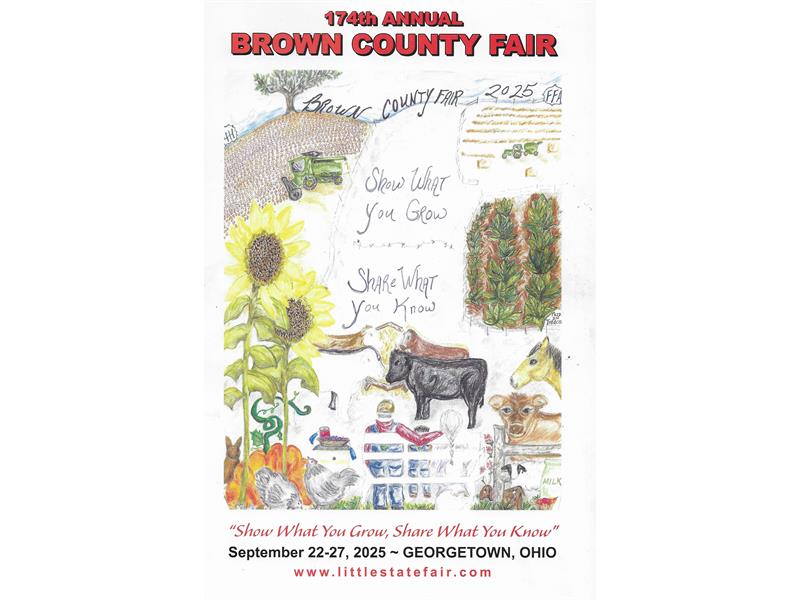 Logo for 2025 Brown County, Ohio Fair